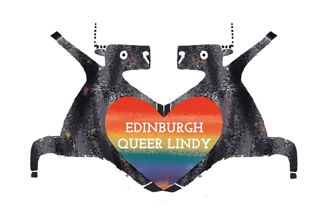 Edinburgh Queer Lindy Festival Logo